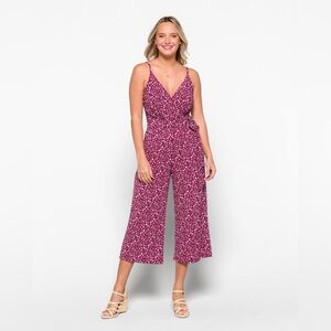 Kaileigh Rica Knit Crop Jumpsuit